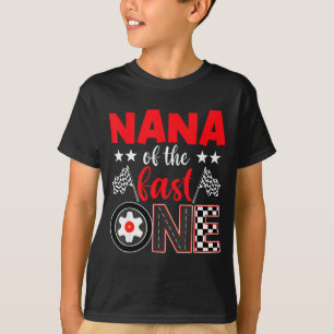 Camiseta Nana de El Rápido Cumpleaños 1ª Familia de Autos d