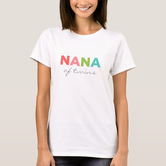 Camiseta Nana de gemelos