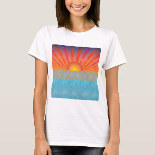 Camiseta nana de Hanes de las mujeres