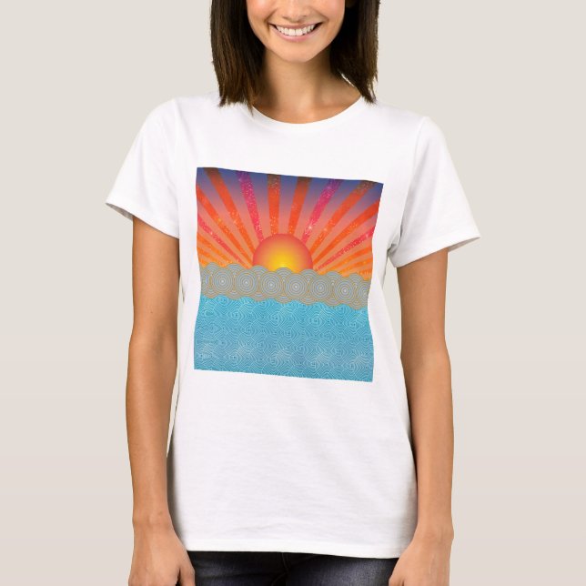 Camiseta nana de Hanes de las mujeres (Anverso)