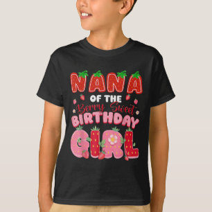 Camiseta Nana De La Berry Sweet Birthday Chica Strawberry L