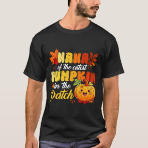 Camiseta Nana De La Calabaza Más Cuidadosa En El Parche Tha