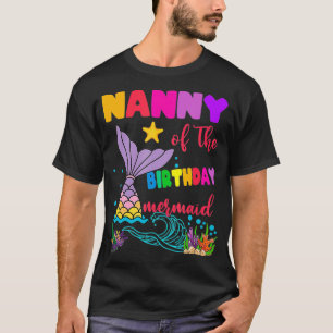 Camiseta Nana De La Familia De Alumnos De La Sirena Que Coi