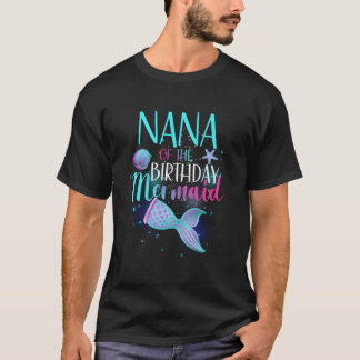 Camiseta Nana de la familia de la sirena