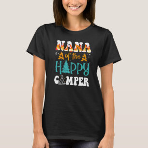 Camiseta Nana De La Familia Del Campamento Happy Camping Tr