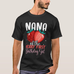 Camiseta Nana de la familia del Chica de cumpleaños número 