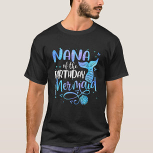 Camiseta Nana De La Fiesta Que Coincide Con La Sirena De Cu