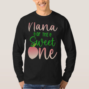Camiseta Nana De La Fruta De La Fruta De La Primera Vez De