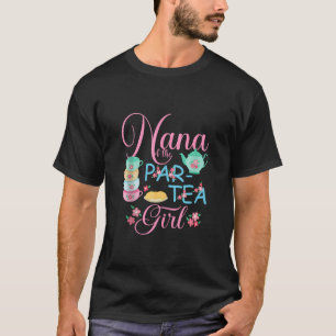 Camiseta Nana de la hora del Chica del té de pera para el p