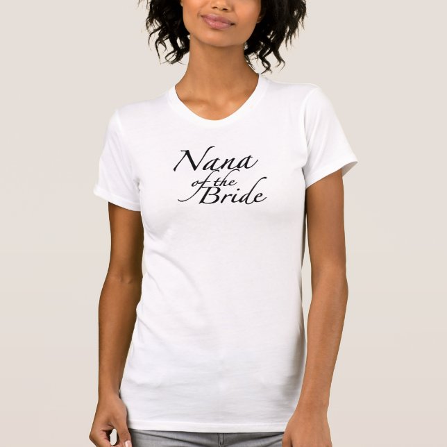 Camiseta Nana de la novia (Anverso)