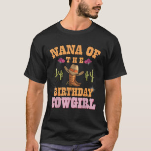 Camiseta NANA de los Chicas de Birthday Cowgirl Western