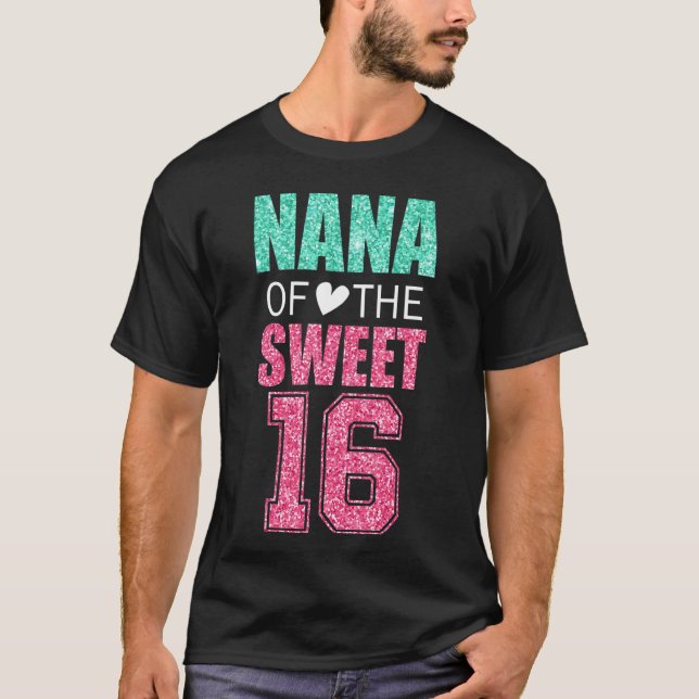 Camiseta Nana De Los Dulces 16 Familias Coincidentes 16º Cu (Anverso)