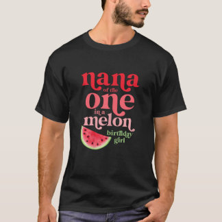 Camiseta Nana de One In A Melon Birthday Chica Watermelo
