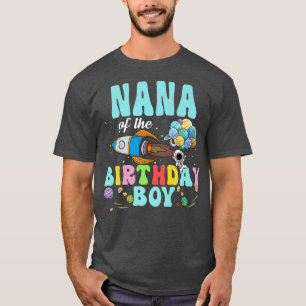 Camiseta Nana Del Astronauta Fiesta Espacial 