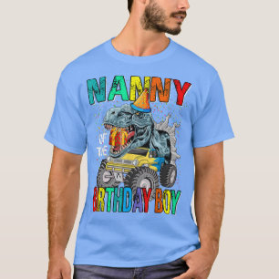 Camiseta Nana Del Monstruo Del Nacimiento Camión Dinosaurio