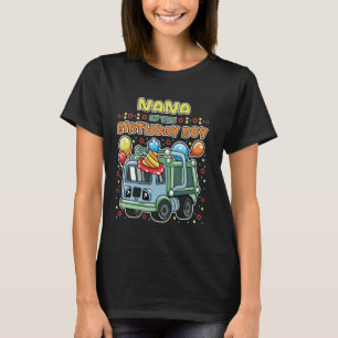 Camiseta Nana del niño de cumpleaños reciclando basura Eco
