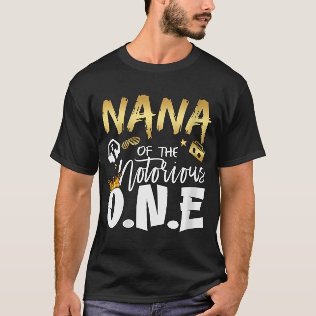 Camiseta Nana Del Notorio Hop B De Una Escuela Antigua (Anverso)