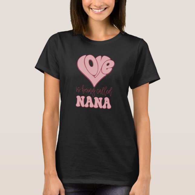 Camiseta Nana from Grandchildren Nana for Women Nana (Anverso)