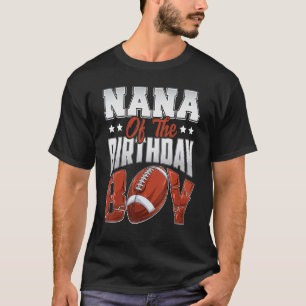 Camiseta Nana Fútbol cumpleaños Boy Baller familiar por día