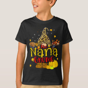 Camiseta Nana gnome Fall Y'Gnome Pumpkin Spice Thanksgi