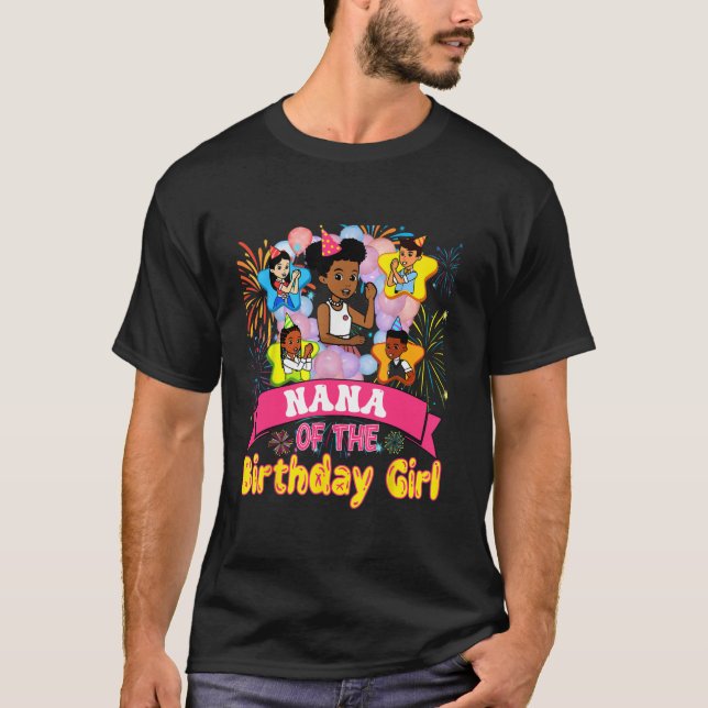 Camiseta Nana Gracie's Corner Birthday Shirl Dolls Cute Par (Anverso)