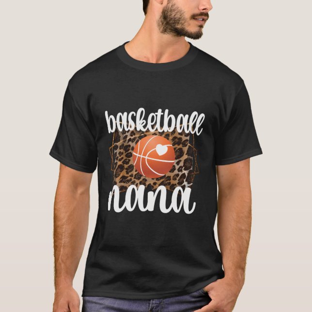 Camiseta Nana Grandma Nana De Baloncesto De Un Juego De Bal (Anverso)