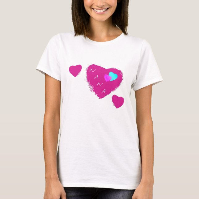 Camiseta Nana Hearts T-Shirt (Anverso)