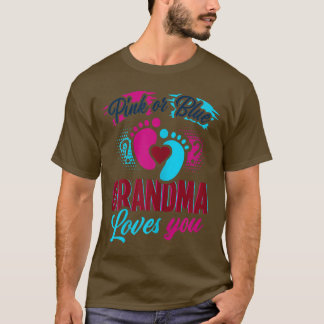 Camiseta Nana, La Abuela Rosa O Azul, Ama El Género Del Beb