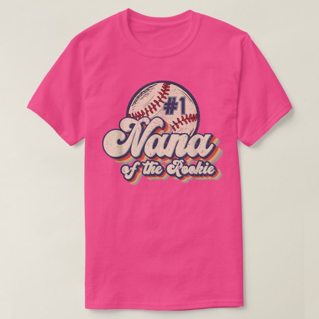 Camiseta Nana of the Rookie Tee Rookie of the Year Baseball (Diseño del anverso)