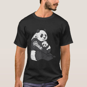 Camiseta Nana Panda Y Cub Hug Día de la Madre Bear Grandma