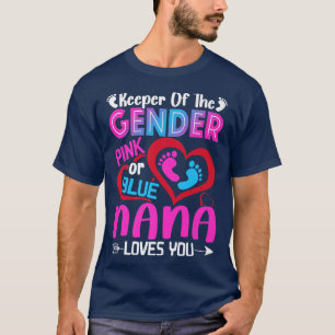 Camiseta Nana Rosa O Azul Divertido Te Ama A La Revelación 