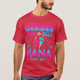 Camiseta Nana Rosa O Azul Divertido Te Ama A La Revelación 