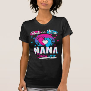 Camiseta Nana Rosa O Azul Te Ama El Género De Camisas