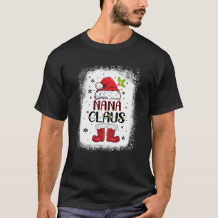 Camiseta Nana Santa Claus Vestió Camisas Para Hombres Chris