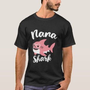 Camiseta Nana Tiburón Día de la Madre Abuela Graciosa