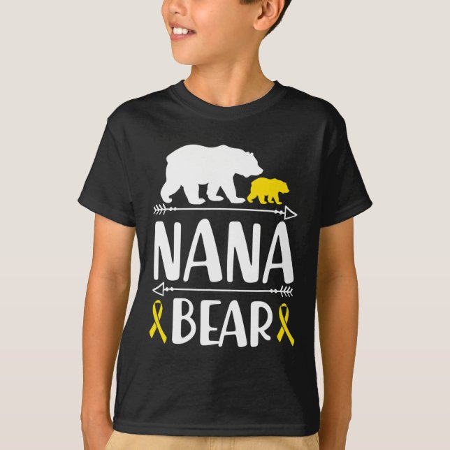 Camiseta Nana Tiene Una Abuela De Una Nieta De Conciencia S (Anverso)