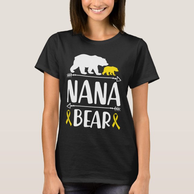 Camiseta Nana Tiene Una Abuela De Una Nieta De Conciencia S (Anverso)
