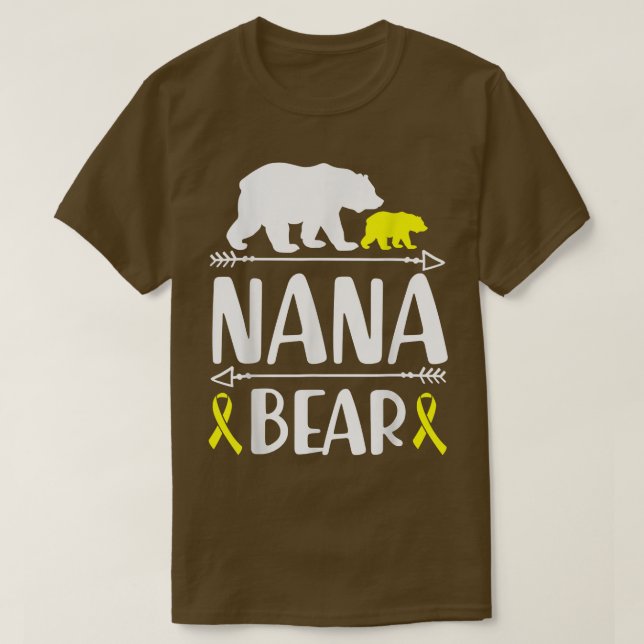 Camiseta Nana Tiene Una Abuela De Una Nieta De Conciencia S (Diseño del anverso)
