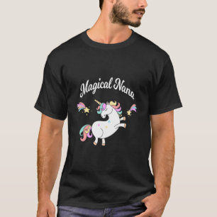 Camiseta Nana Unicornio Caprichoso Nana Mágica