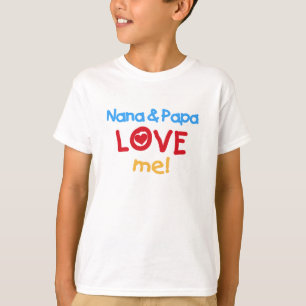 Camiseta Nana y la papá me aman