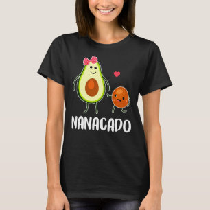 Camiseta Nanacado Cute Aguacate Mujeres Embarazadas