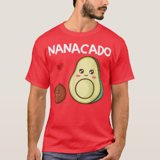 Camiseta Nanacado Nana Aguacate Invitación de Embarazo