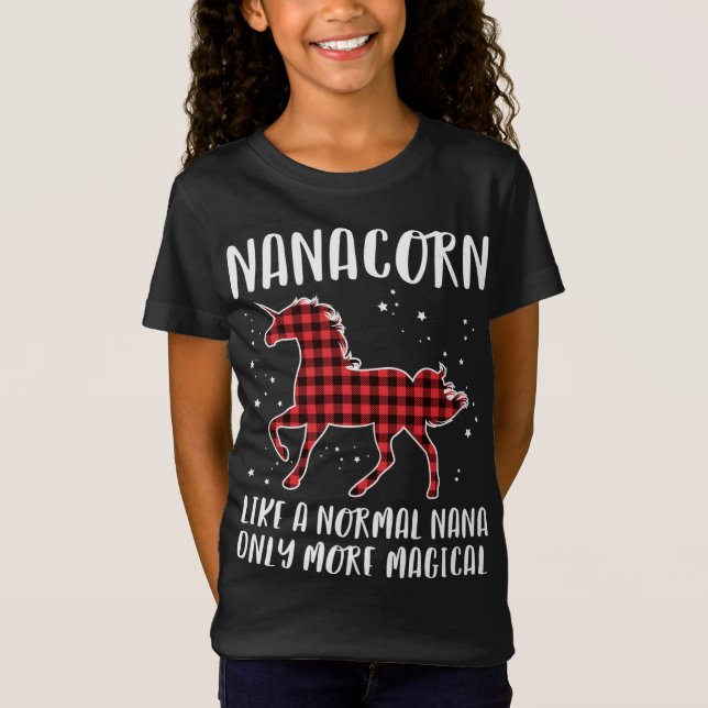 Camiseta Nanacorn Buffalo Navidades de Unicorn Matanzas (Anverso)