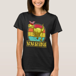 Camiseta Nanasaurus Rex Dinosaur