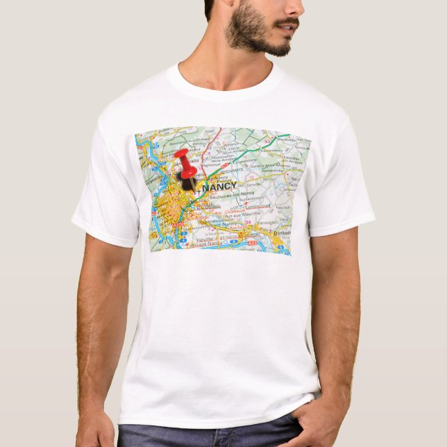 Camiseta Nancy, Francia (Anverso)