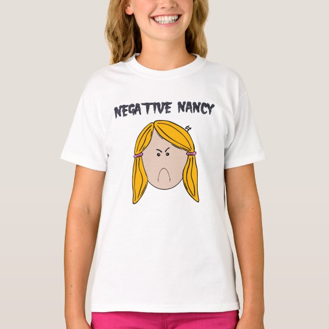 Camiseta Nancy negativa (Anverso)
