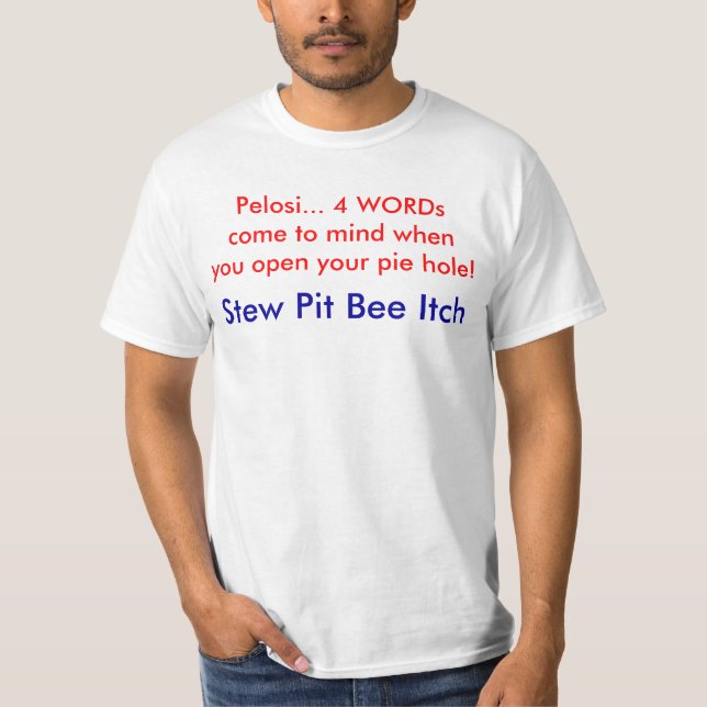 Camiseta Nancy Pelosi (Anverso)