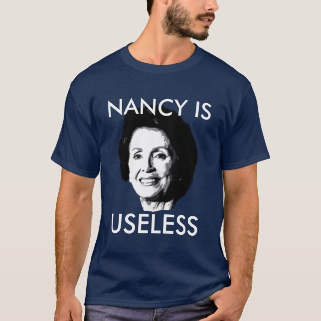CAMISETA NANCY PELOSI ES INÚTIL (Anverso)