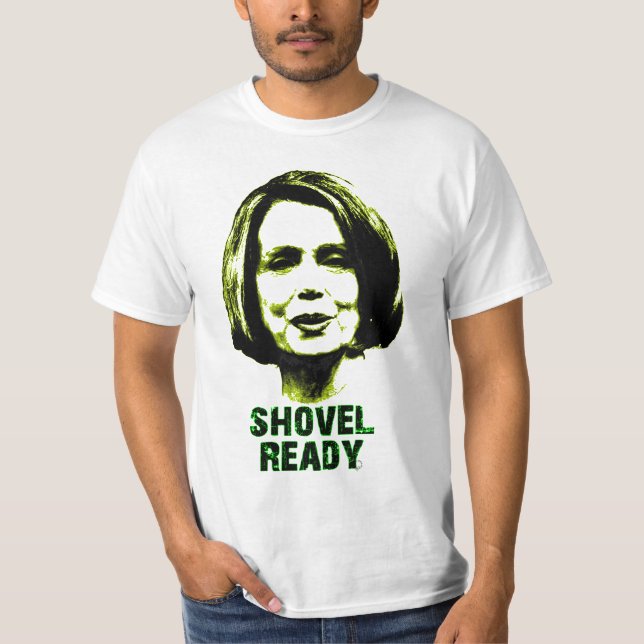 Camiseta Nancy Pelosi es pala lista (Anverso)