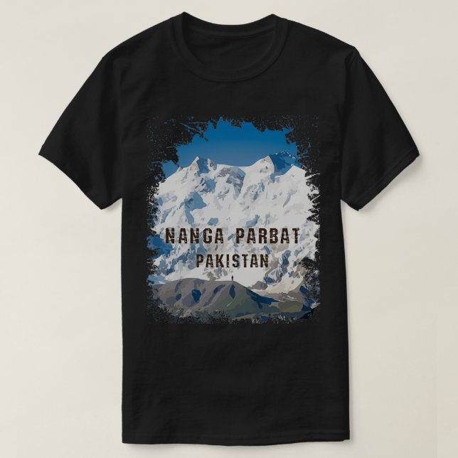 Camiseta Nanga Parbat Pakistán (Diseño del anverso)